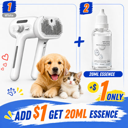 ✨ Mist Massage Brush for Dogs & Cats — Professional Dematting & Deshedding Tool 🐶