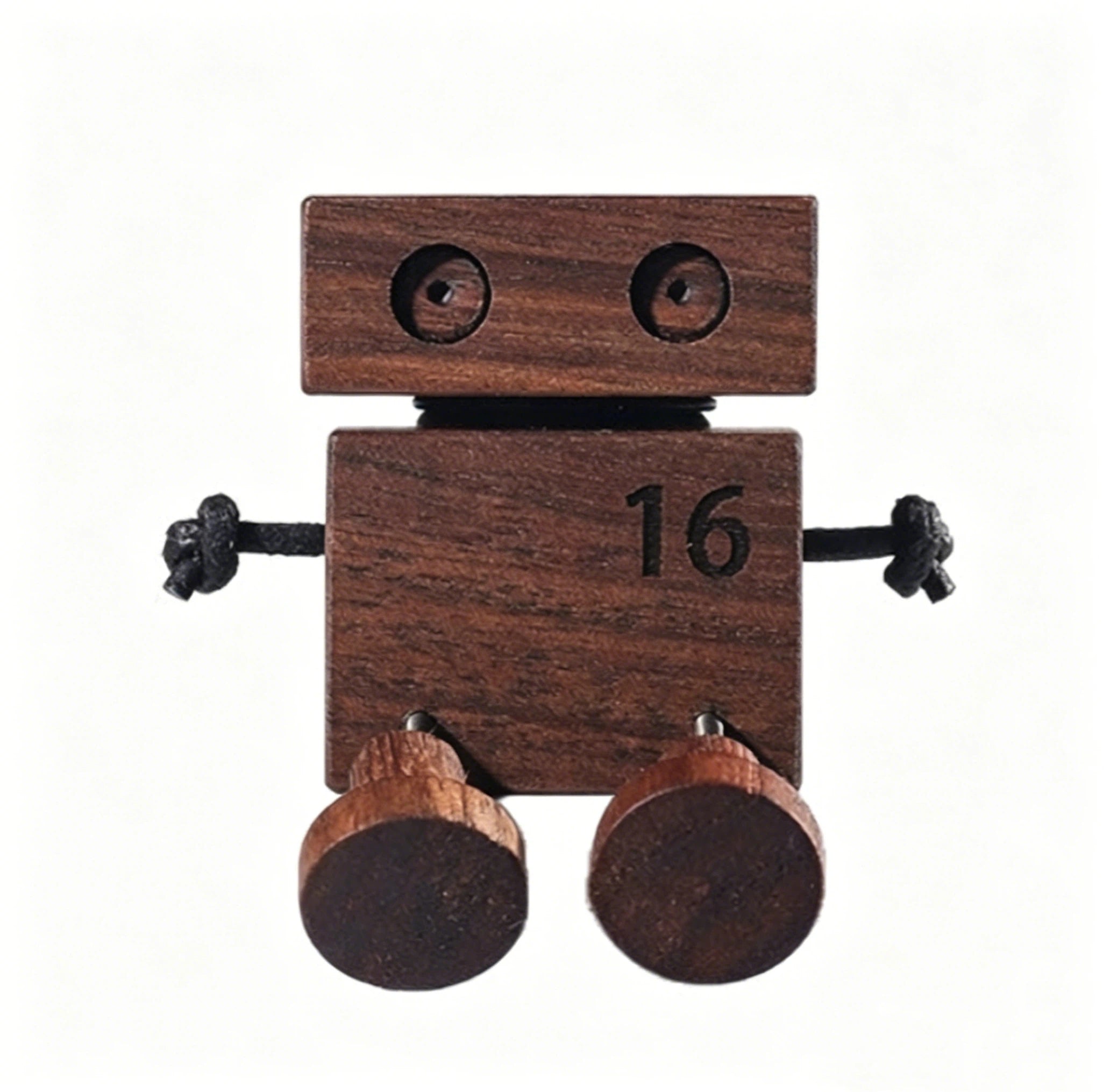Whimsical Wooden Robot Car Diffuser