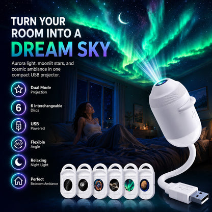 🔮 Cosmic Sanctuary: HD Star Projector for Positive Energy & Mindful Meditation 🧘‍♀️