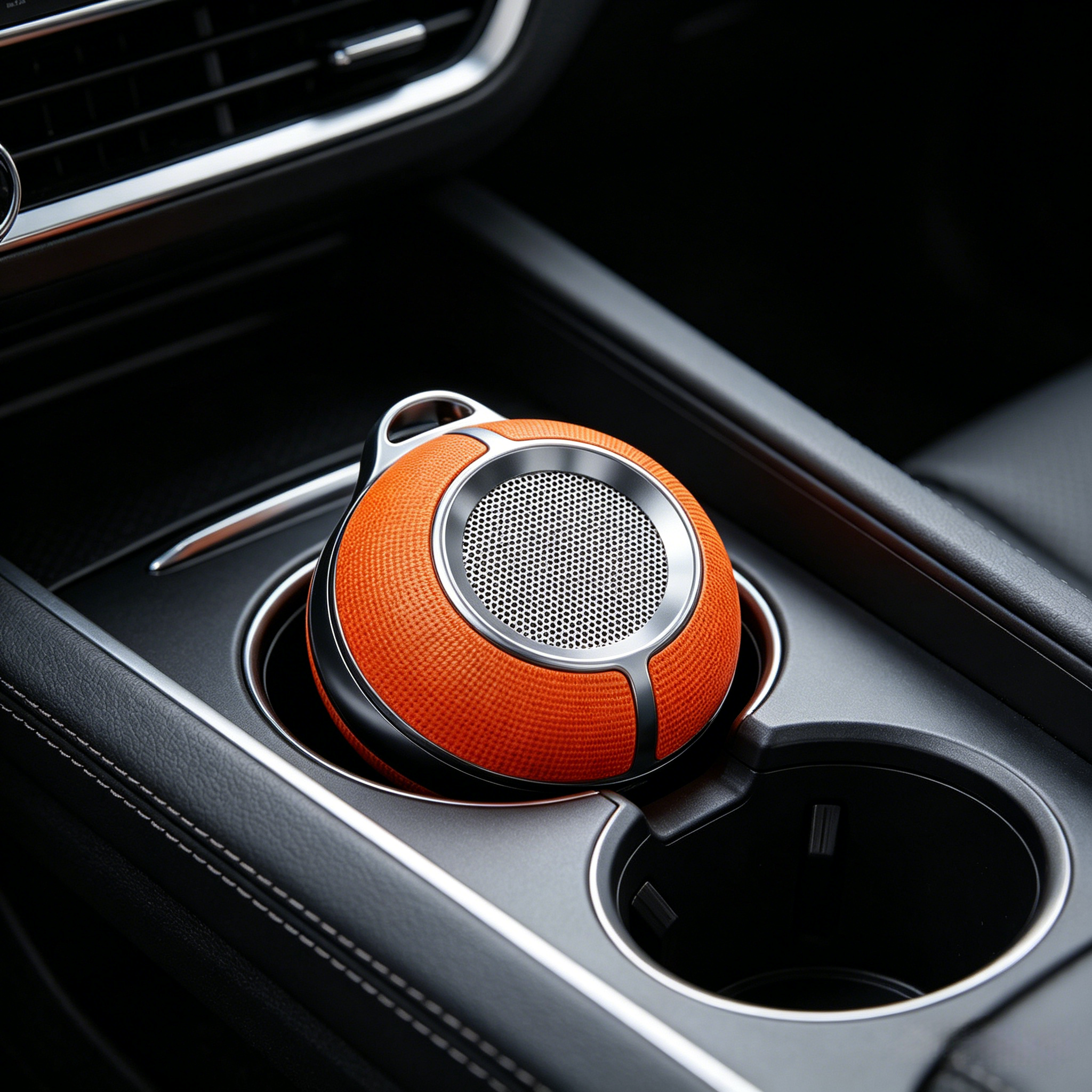 Metal Geometric Car Fragrance Pendant