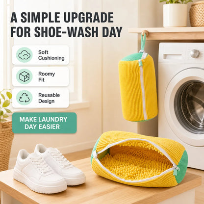 🔥 BUY 3 GET 2 FREE 🎁 – Laundry Shoe Washing Bag for Washing Machine