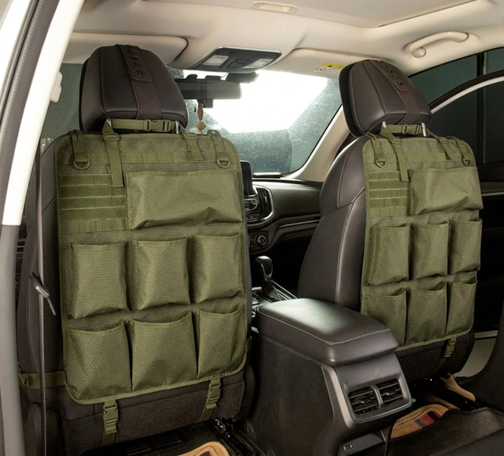 Tactical Universal Car Seat Back Organizer