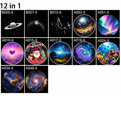 🔮 Cosmic Sanctuary: HD Star Projector for Positive Energy & Mindful Meditation 🧘‍♀️