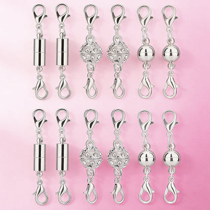 🔥 Secure Your Necklace in Seconds-Magnetic Necklace Clasps and Closures