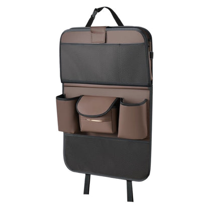 Multifunctional Car Backseat Organizer with Foldable Tray