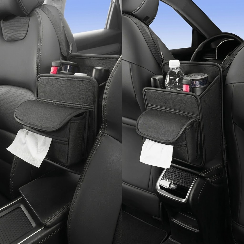 Multi-functional Car Seat Gap Organizer