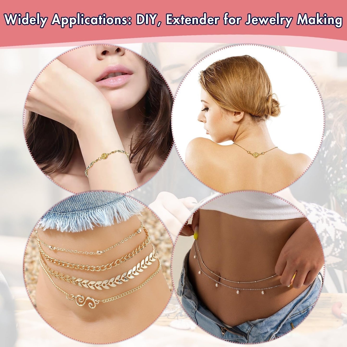 🔥 Secure Your Necklace in Seconds-Magnetic Necklace Clasps and Closures