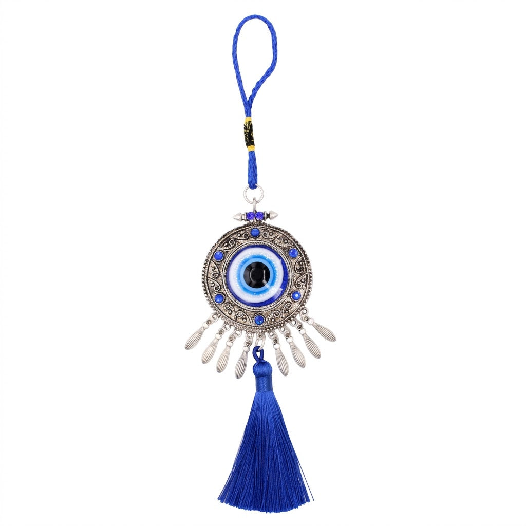 Evil Eye Tassel Hanging Ornament